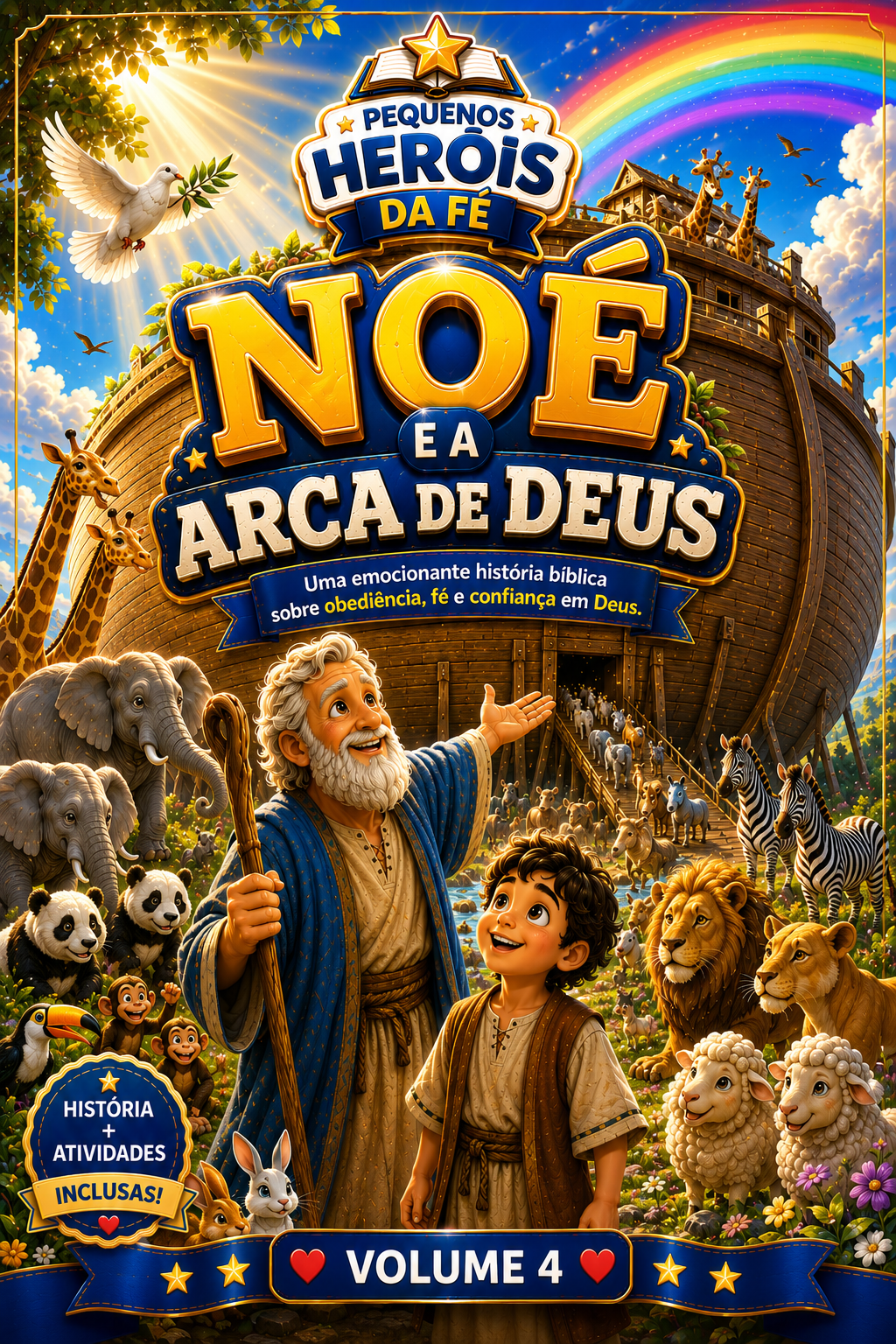 Capa Noé e a Arca de Deus